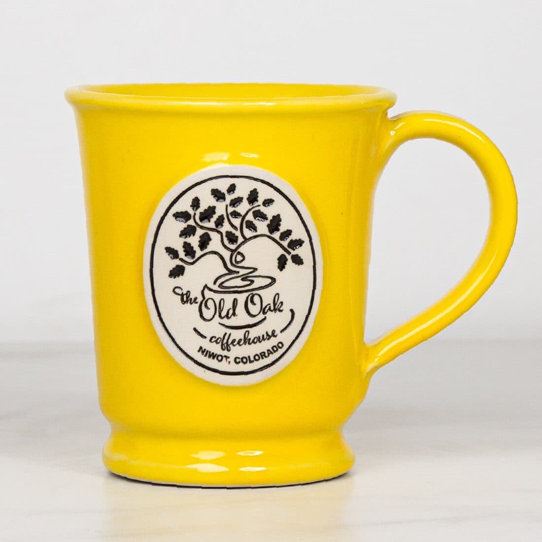 Banana glaze on a custom mug