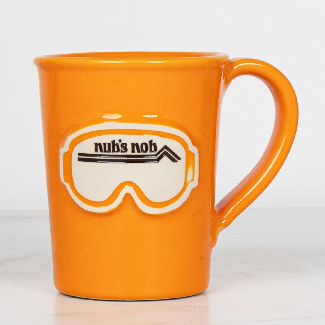 Clementine glaze on a custom mug