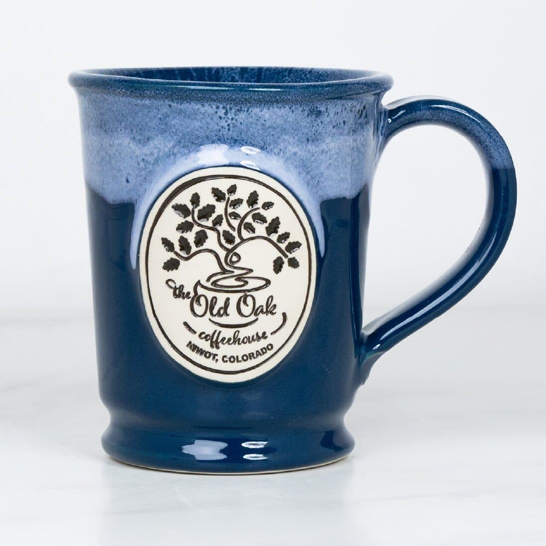 Frosted Storm glaze on a custom mug