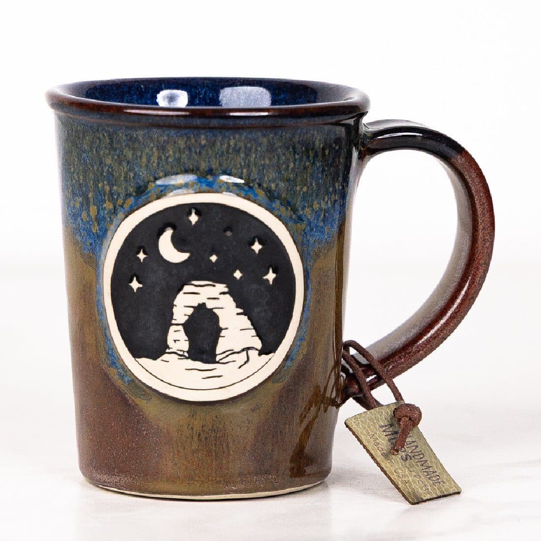Terra Sky glaze on a custom mug