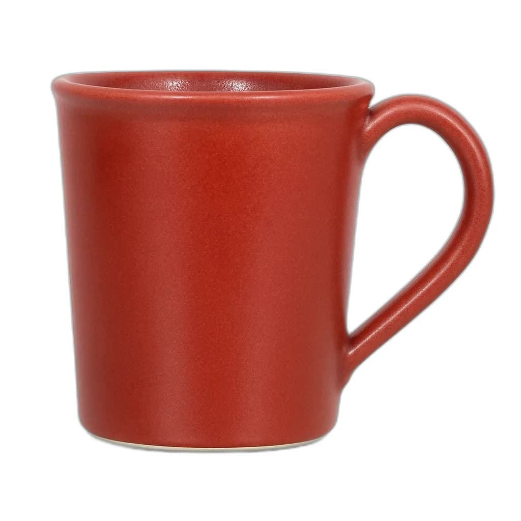 Apricot Leather glaze on a plain mug
