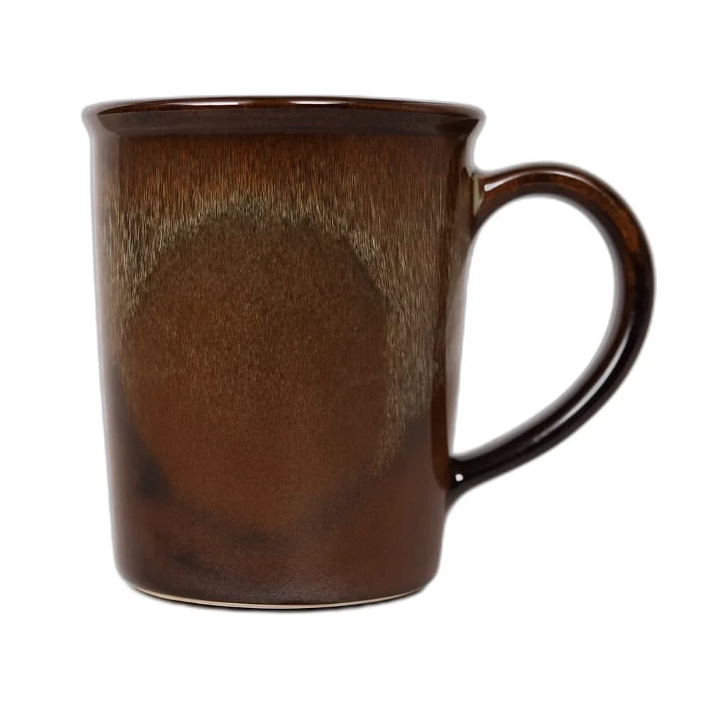 Copper Cloud glaze on a plain mug