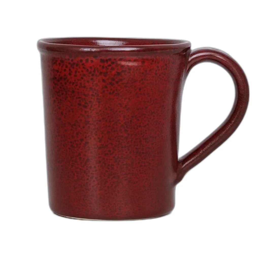 Forest Fire glaze on a plain mug