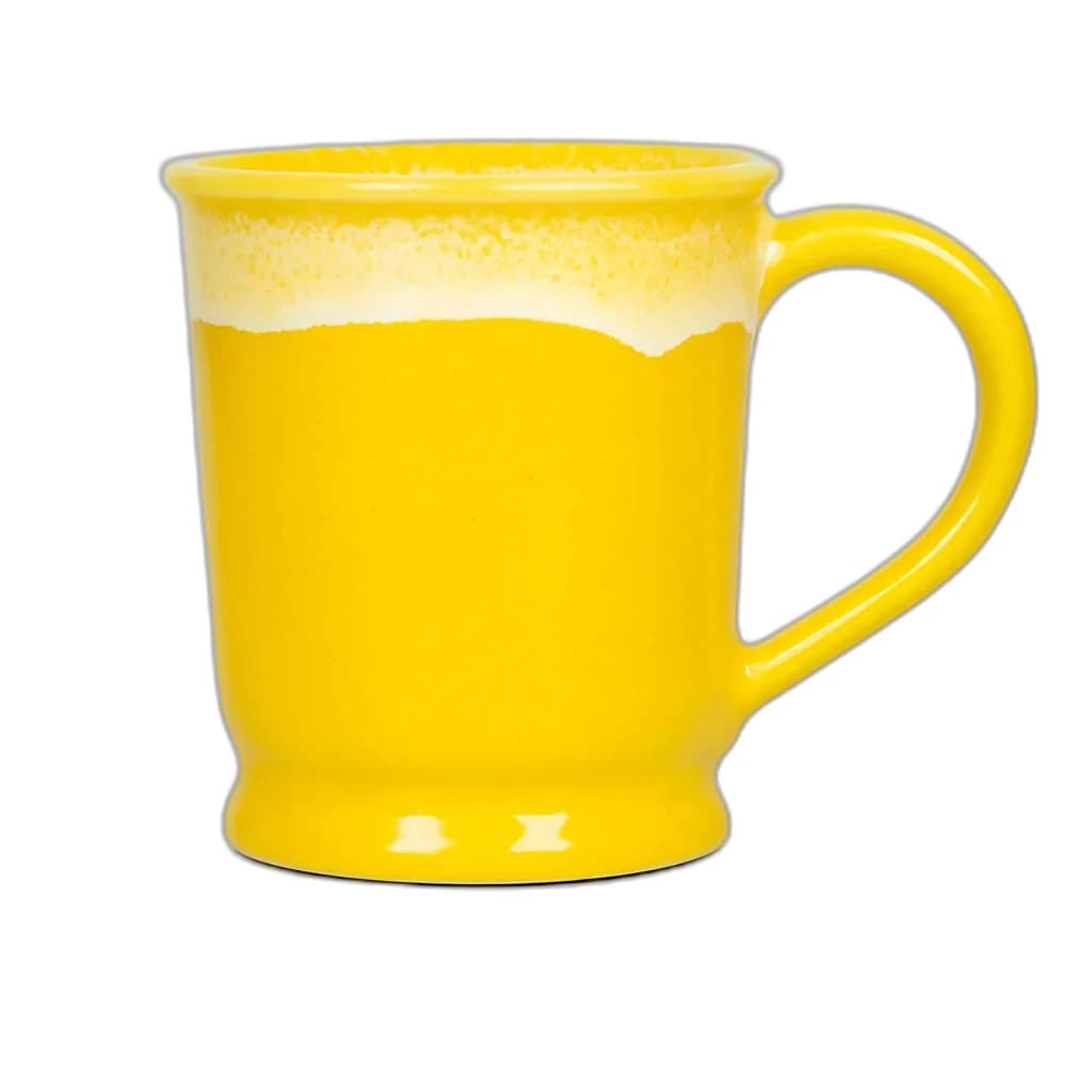 Frosted Banana glaze on a plain mug