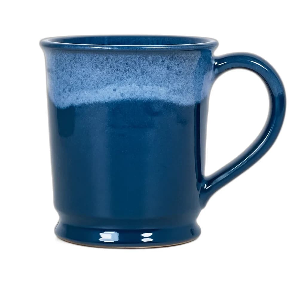 Frosted Storm glaze on a plain mug