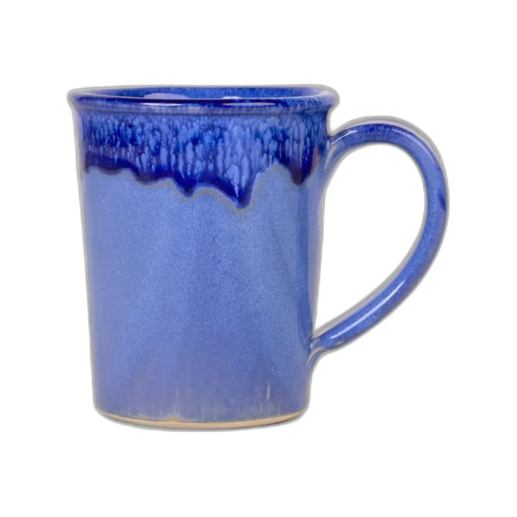 Glacier Falls glaze on a plain mug