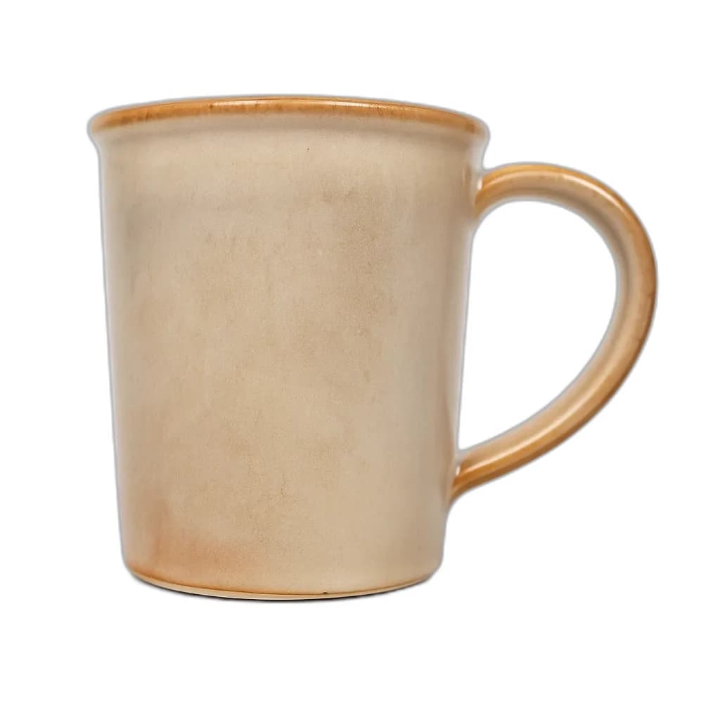 Mountain Canvas glaze on a plain mug