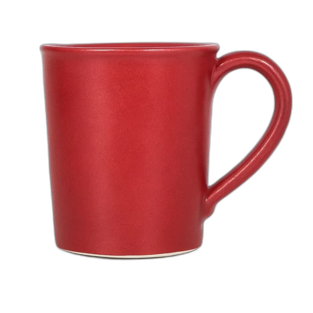Salmon Run glaze on a plain mug