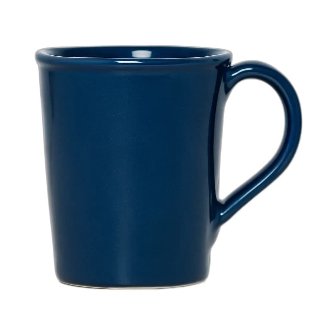 Storm glaze on a plain mug