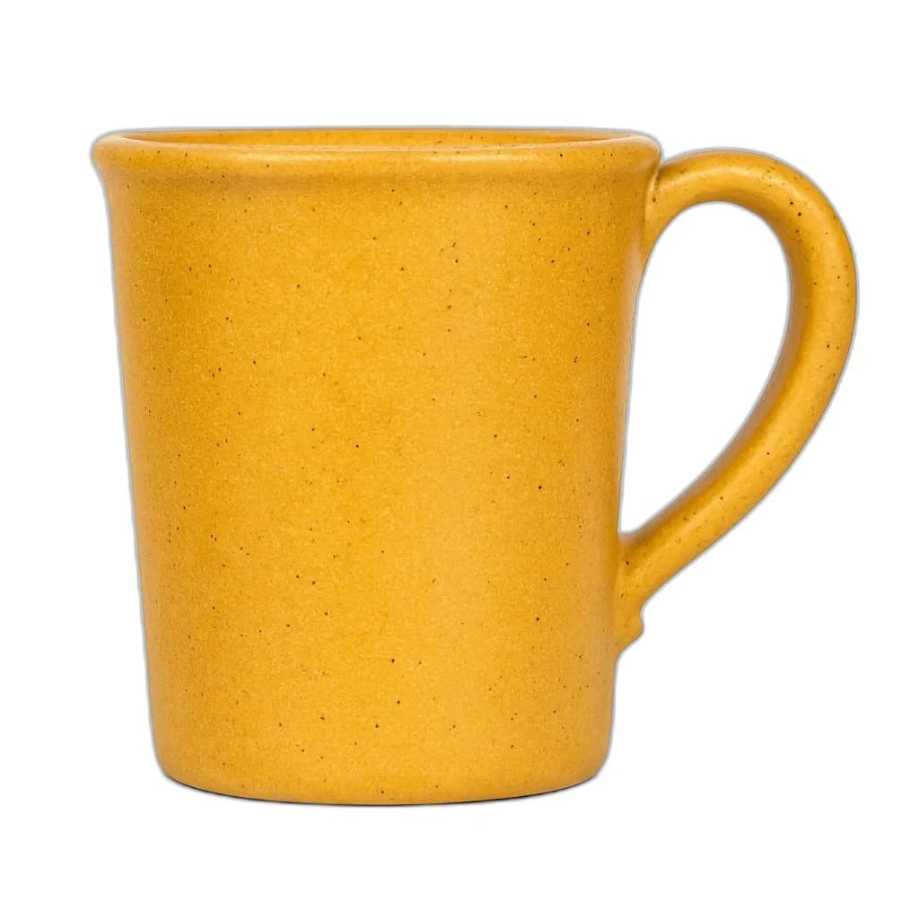 Yellowstone glaze on a plain mug